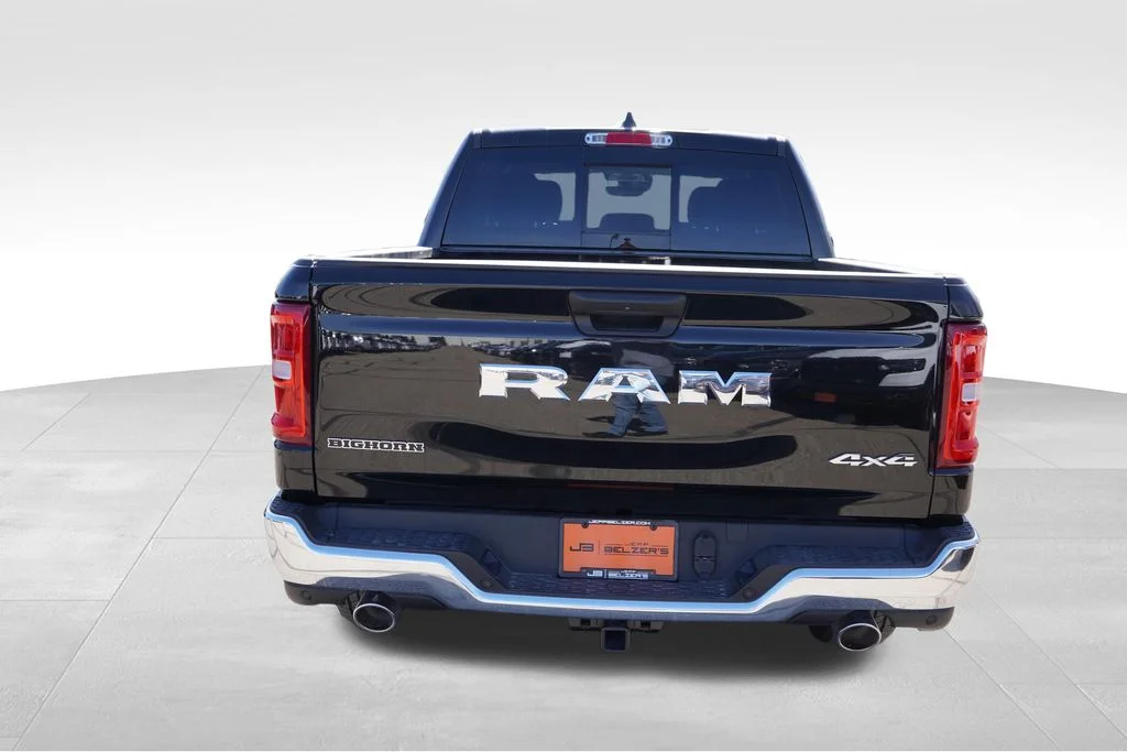 New 2026 Diamond Black Crystal Pearlcoat Ram Big Horn image 4
