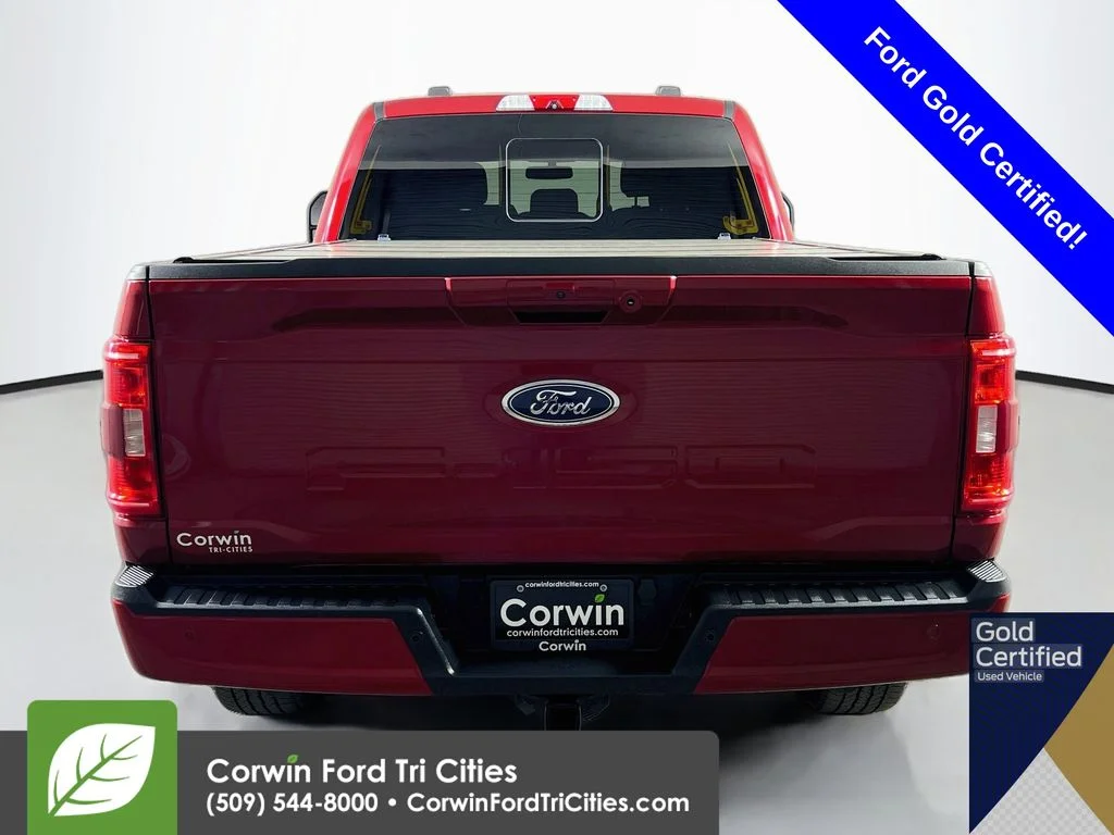 Used 2021 Rapid Red Metallic Tinted Clearcoat Ford XLT image 14