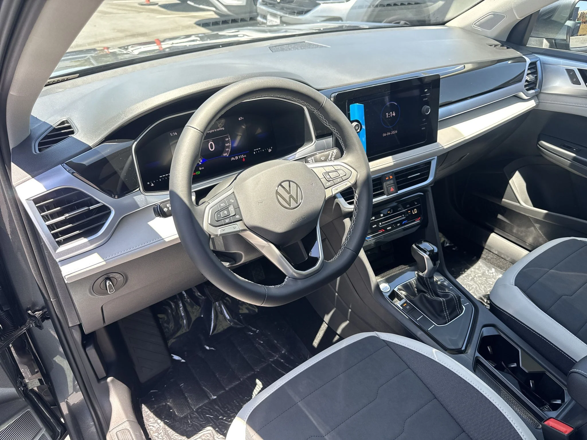 New 2026 Platinum Gray Metallic Volkswagen SE image 16