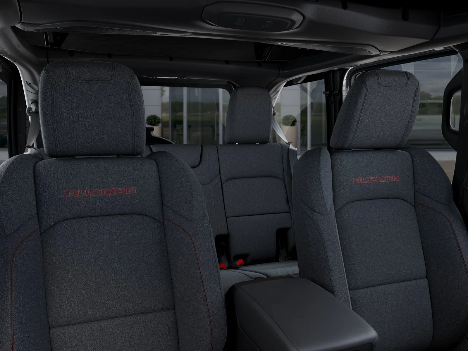 New 2026 Bright White Clearcoat Jeep Rubicon image 54