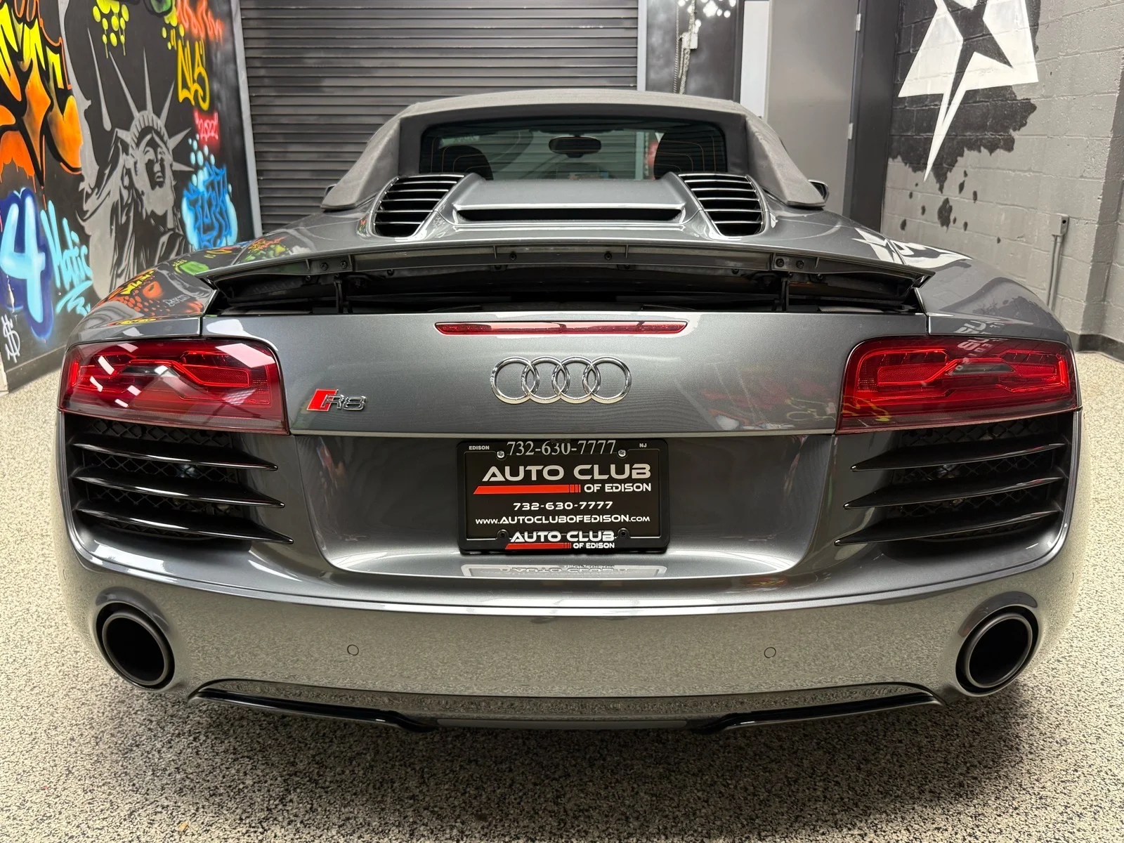 Used 2015 Daytona Gray Pearl Effect (6y) Audi 4.2 QUATTRO SPYDER image 5