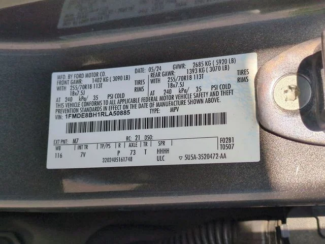 Used 2024 Gray Ford Outer Banks image 38