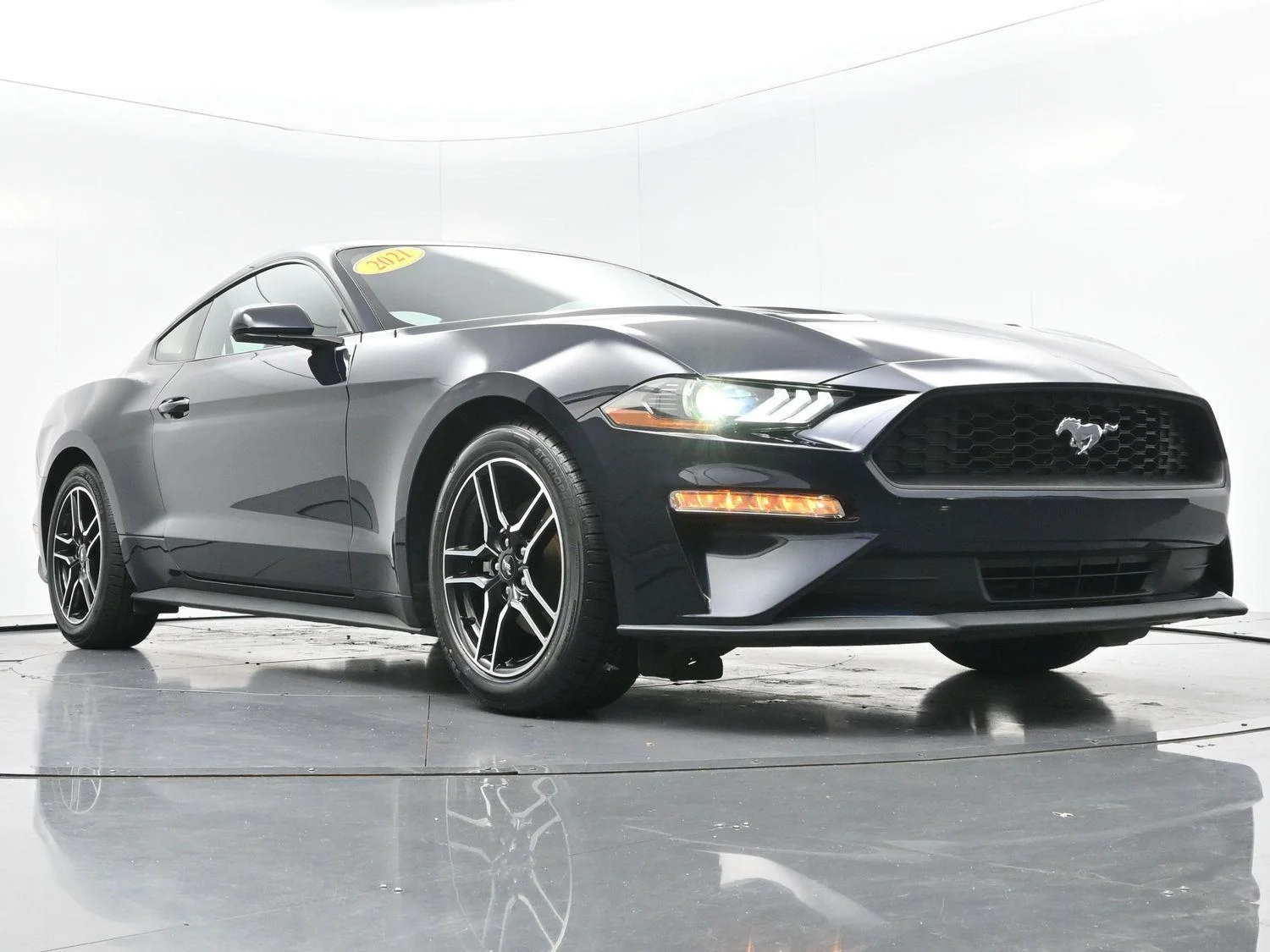 Used 2021 Antimatter Blue Ford EcoBoost image 39