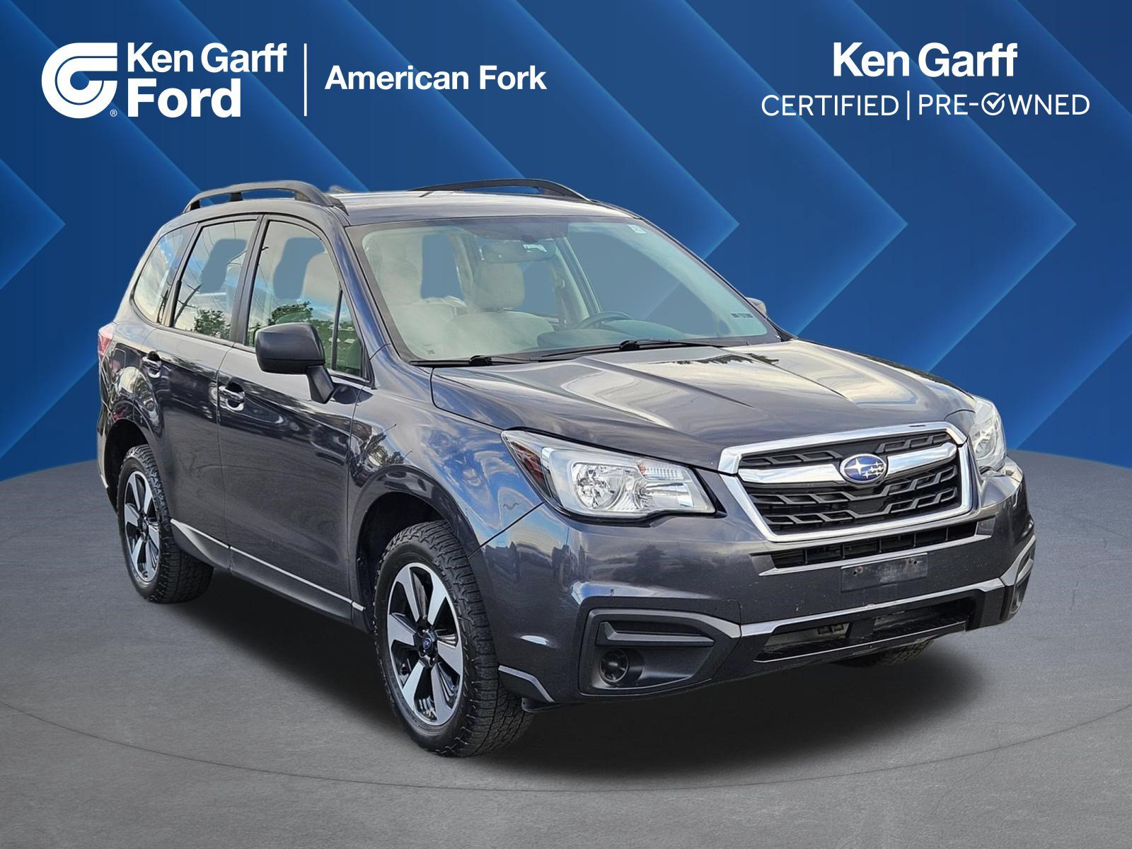 Certified Used 2017 Dark Gray Metallic Subaru 2.5i image 1