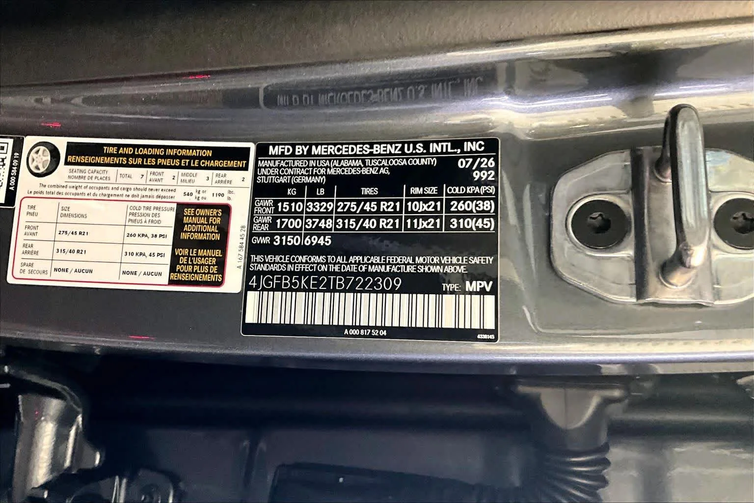 New 2026 Selenite Grey Metallic Mercedes-Benz GLE 450 image 12