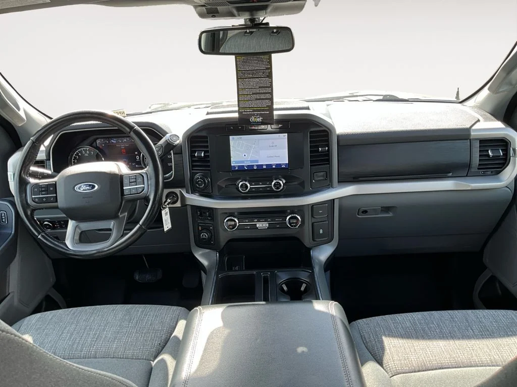 Used 2021 Antimatter Blue Metallic Ford XLT image 15