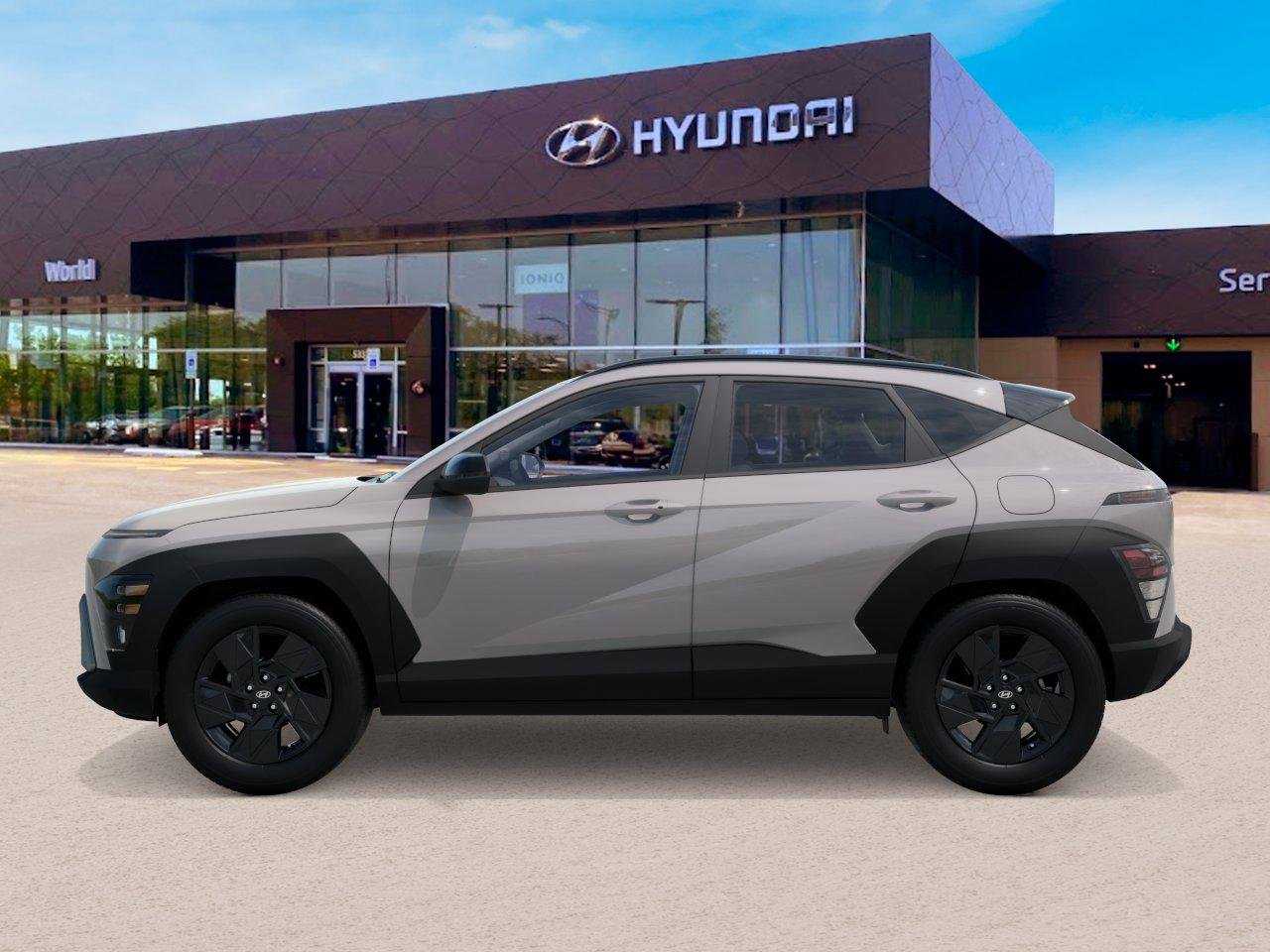 New 2027 Cyber Gray Metallic Hyundai SEL Sport FWD image 3
