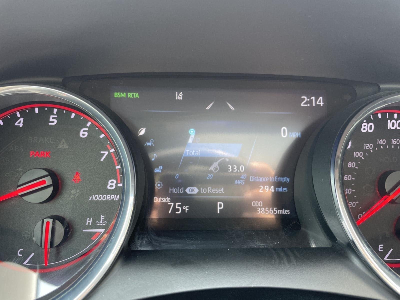 Used 2020 Celestial Silver Metallic Toyota XSE image 2