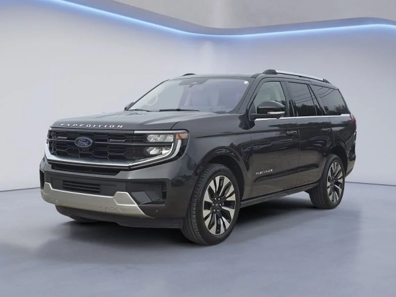 Certified Used 2025 Dark Matter Gray Metallic Ford Platinum image 6