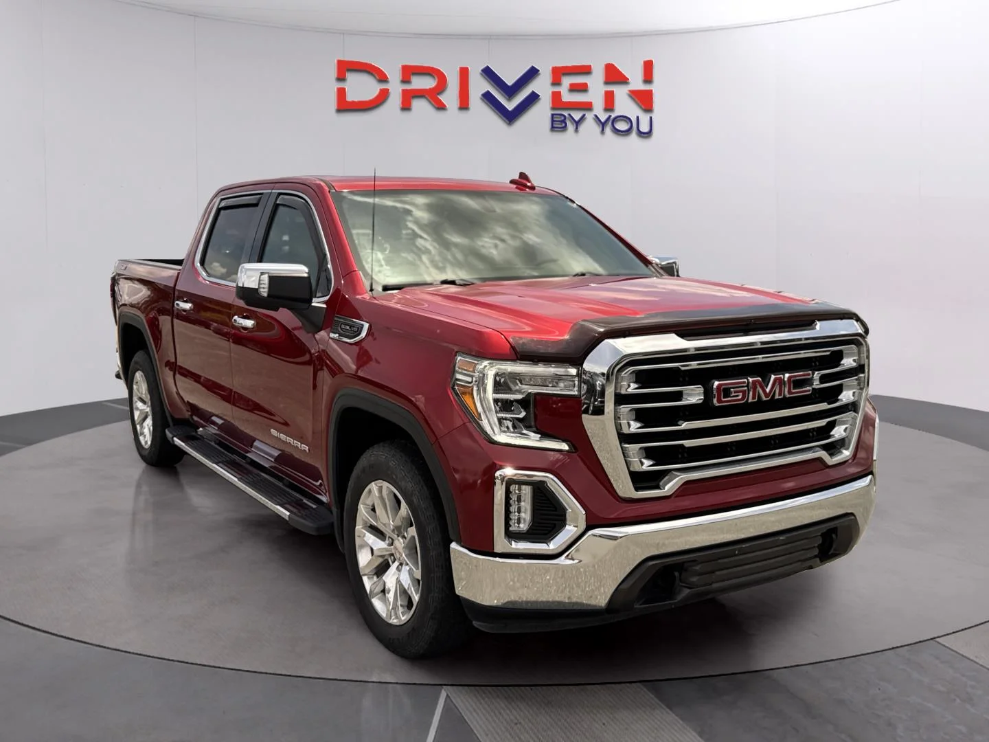 Used 2021 CAYENNE RED TINTCOAT GMC SLT image 7