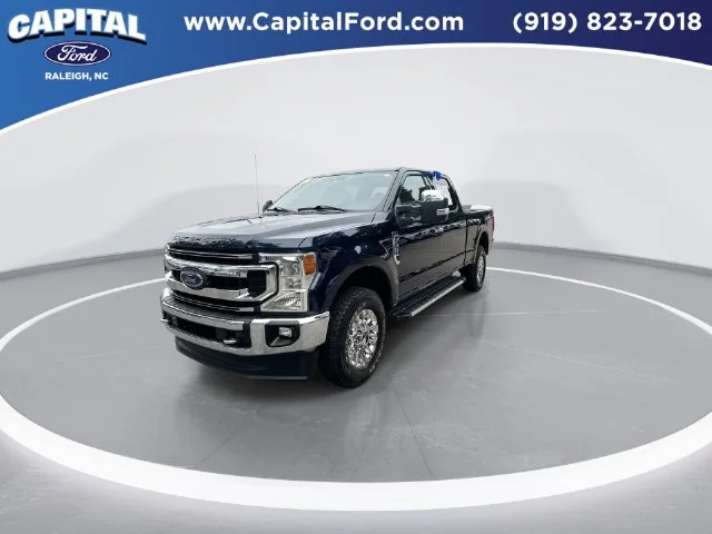 Used 2022 Blue Ford XLT image 4