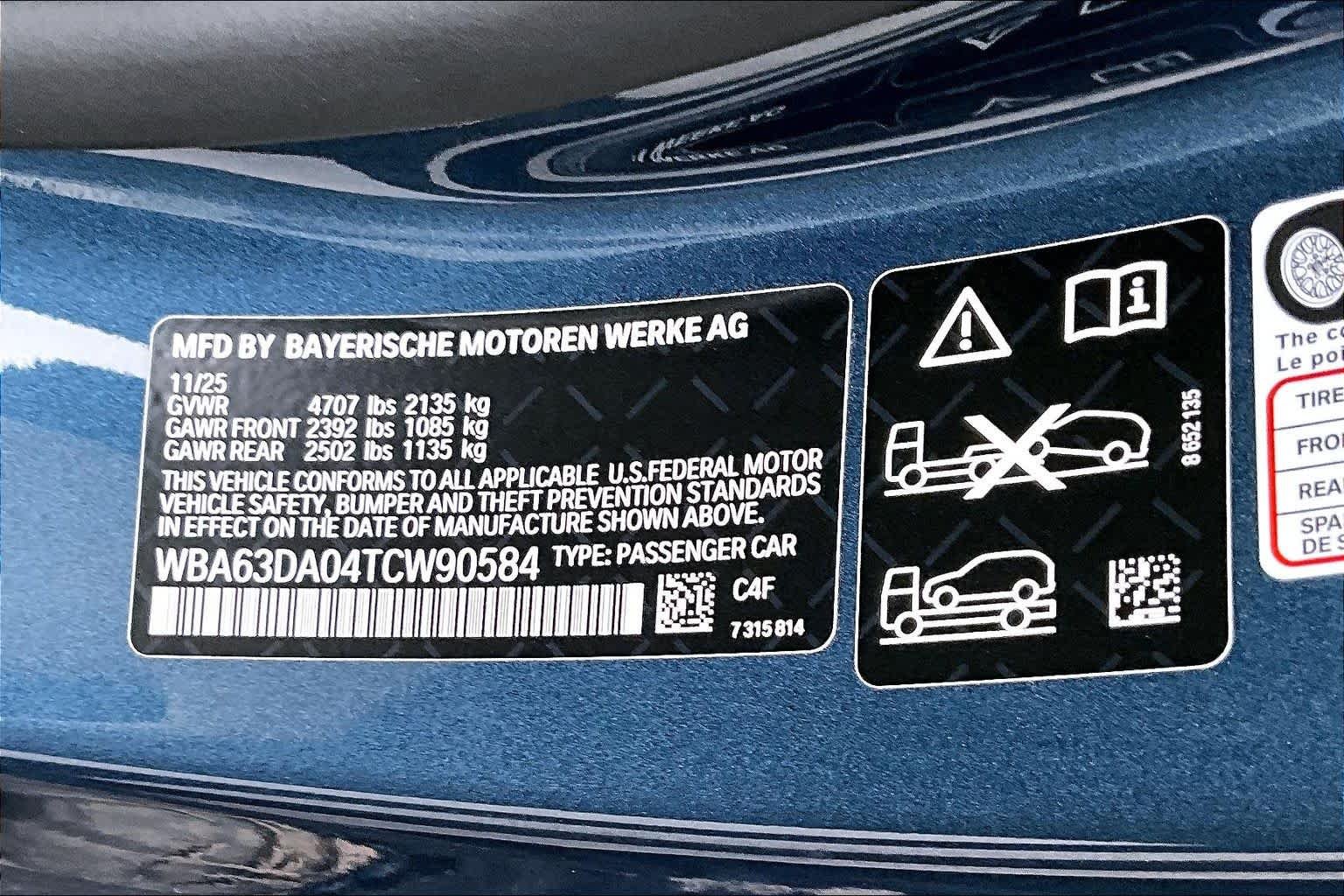 New 2026 Arctic Race Blue Metallic BMW 430i xDrive image 21