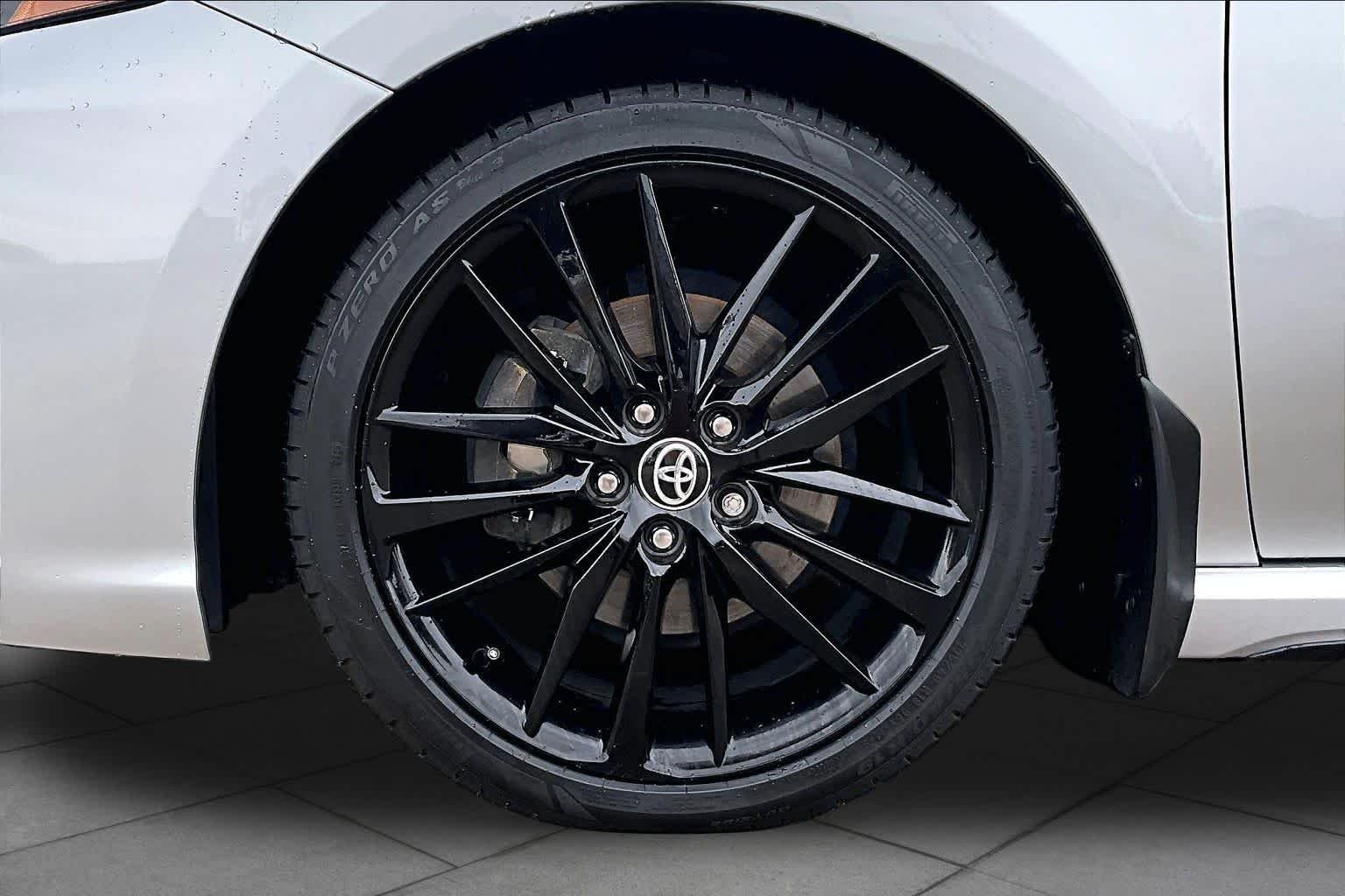 Used 2024 Celestial Silver Metallic/Midnight Black Metallic Toyota XSE V6 image 11