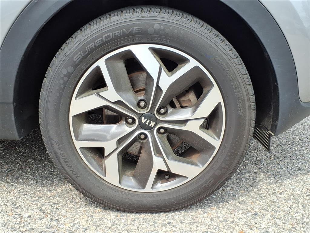 Used 2021 Sparkling Silver Kia EX image 27