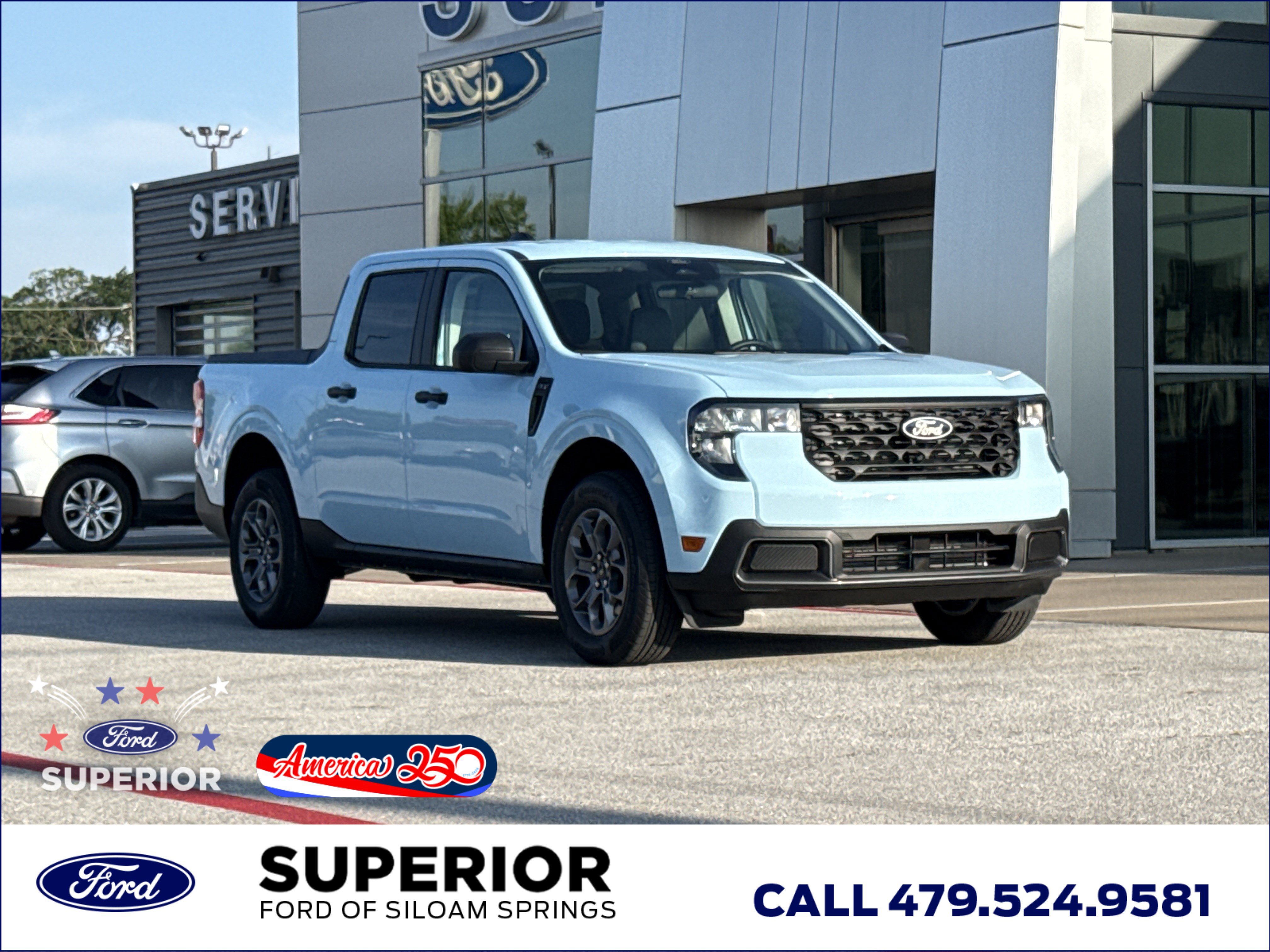 New 2026 Light Blue Ford XLT AWD image 1