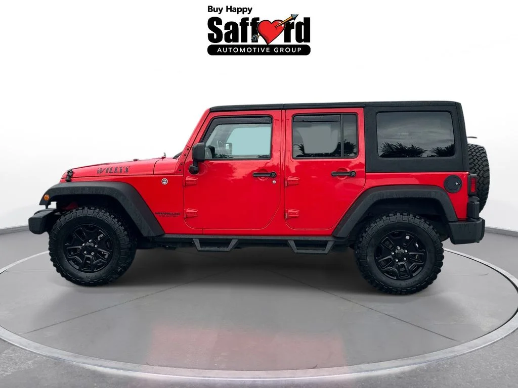 Used 2017 Red Jeep Unlimited Sport image 4