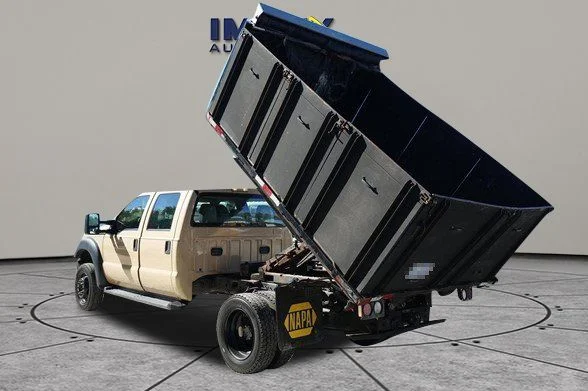 Used 2013 Brown Ford XL Dump Truck image 7
