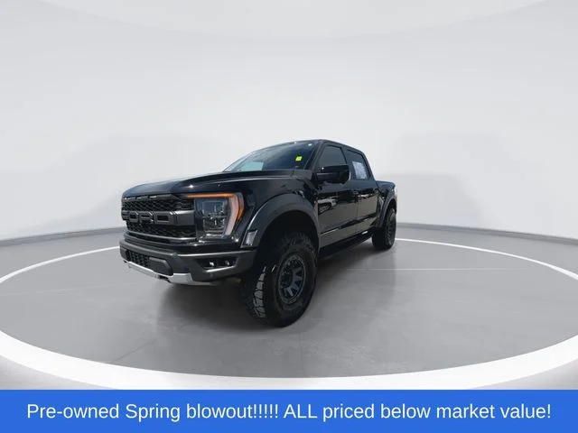 Used 2022 Black Ford Raptor image 4