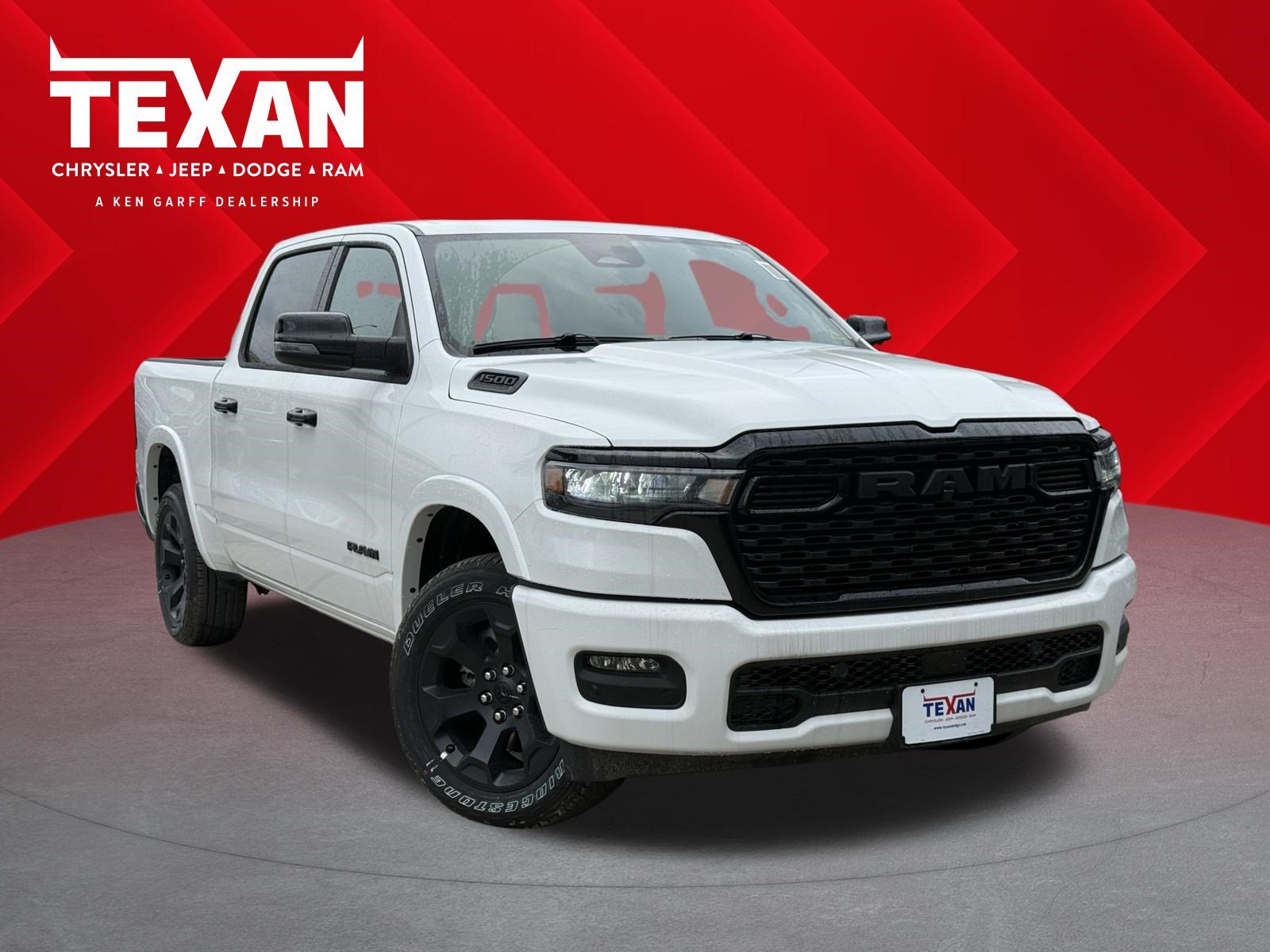 New 2026 Bright White Clear-Coat Exterior Paint RAM Lone Star image 1