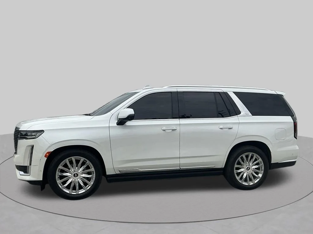 Used 2023 White Cadillac Premium Luxury image 4