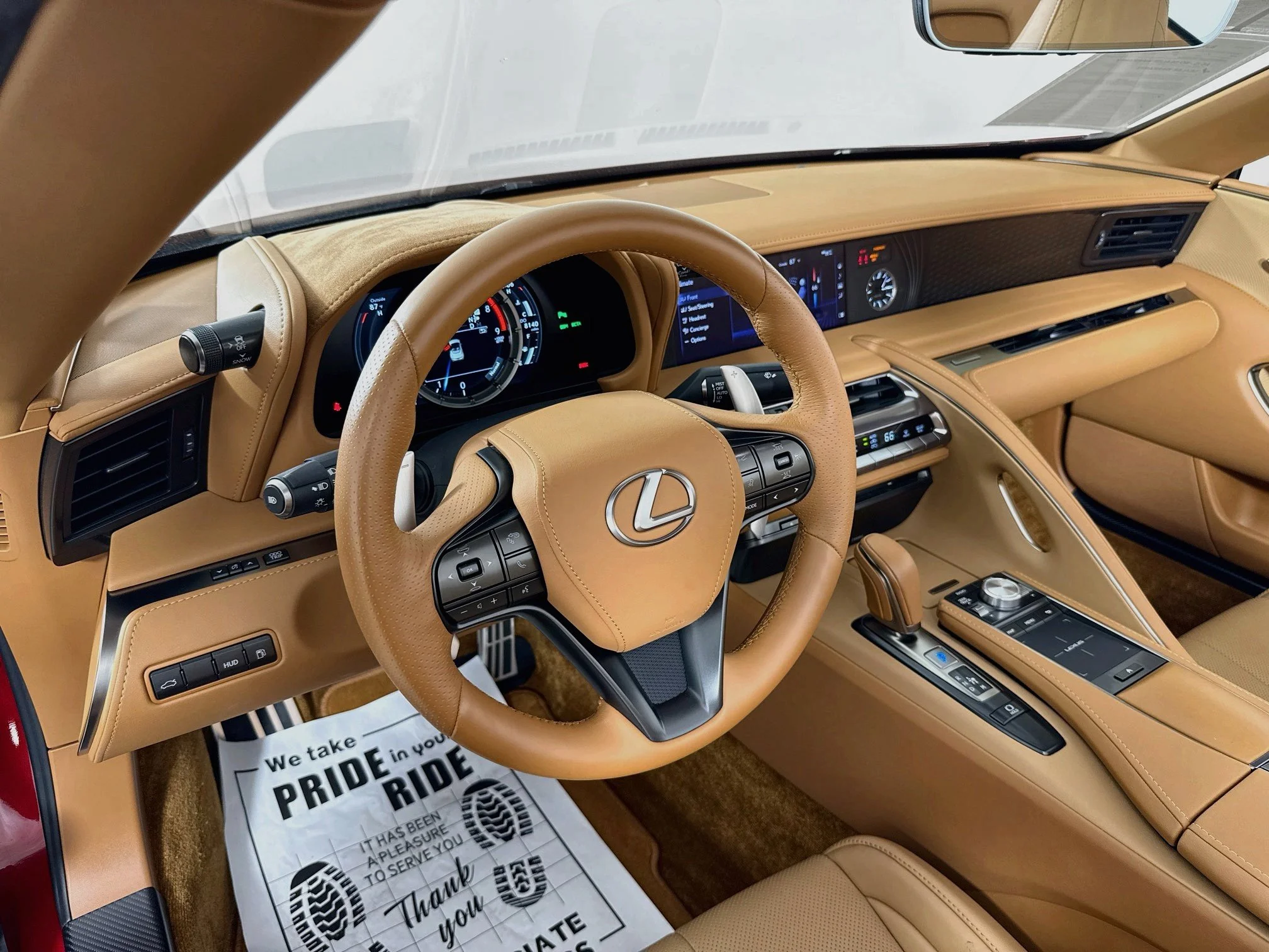 Certified Used 2022 RADIANT RED C.L. Lexus 500 image 9