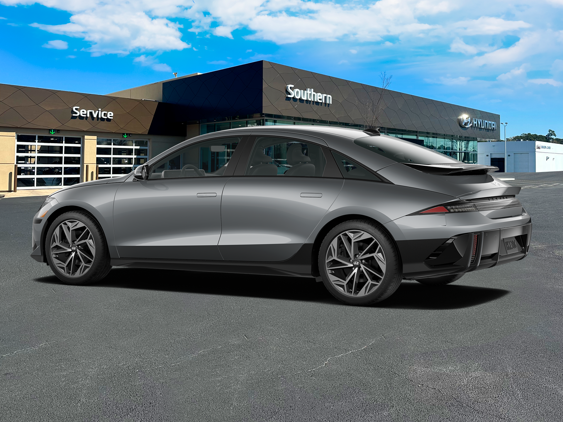 New 2024 Silver Hyundai SEL image 7