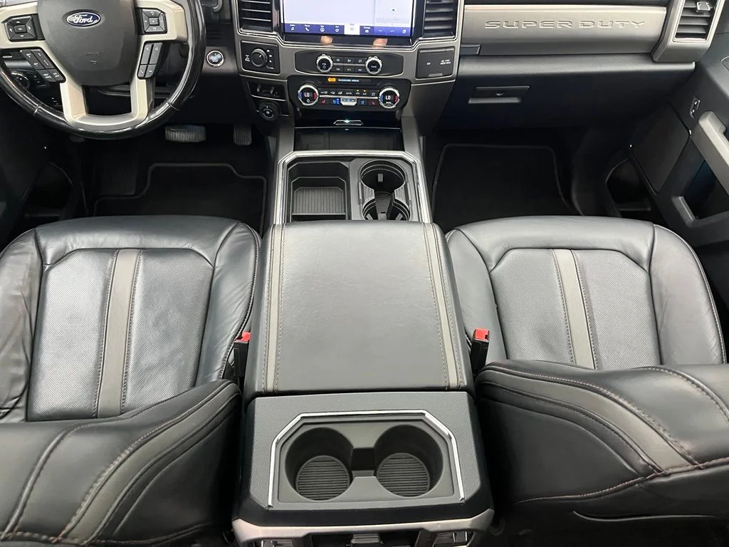 Used 2022 White Ford Platinum Lifted Truck image 36