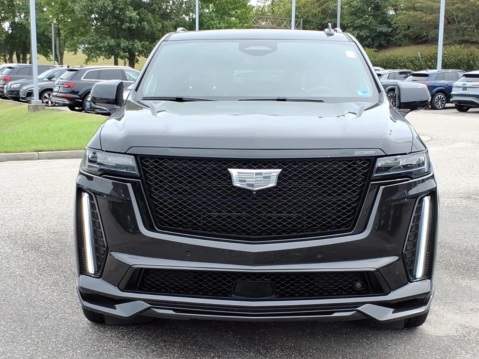 Used 2024 Black Diamond Tricoat Cadillac AWD V-Series image 2