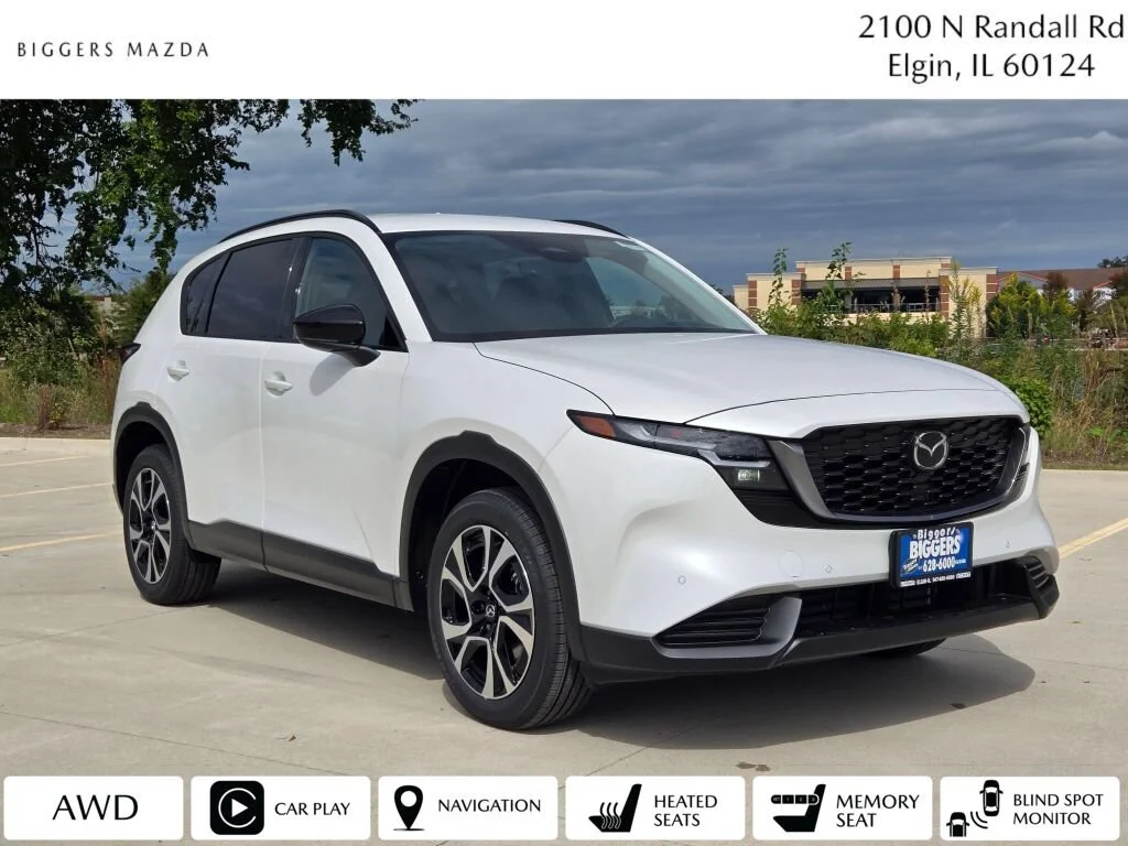New 2026 Rhodium White Metallic Mazda 2.5 S Preferred AWD image 1