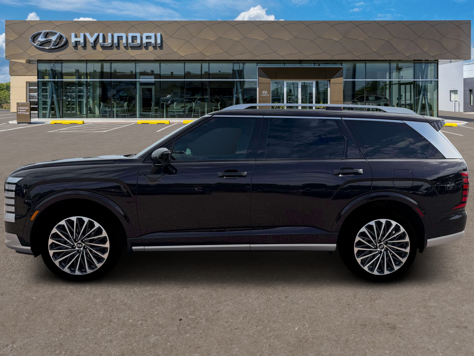 New 2026 Galaxy Maroon Pearl Hyundai Calligraphy image 3