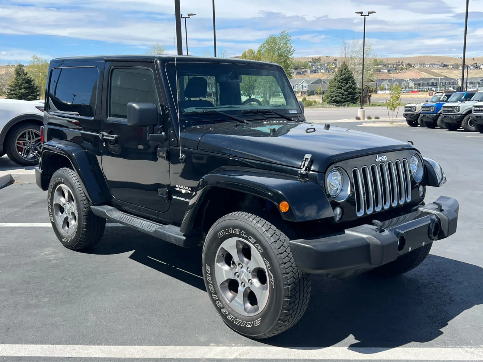 Certified Used 2018 Black Clearcoat Jeep Sahara image 5