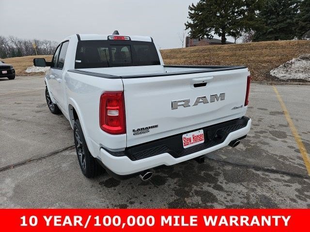 New 2026 Bright White Clearcoat Ram Laramie image 3