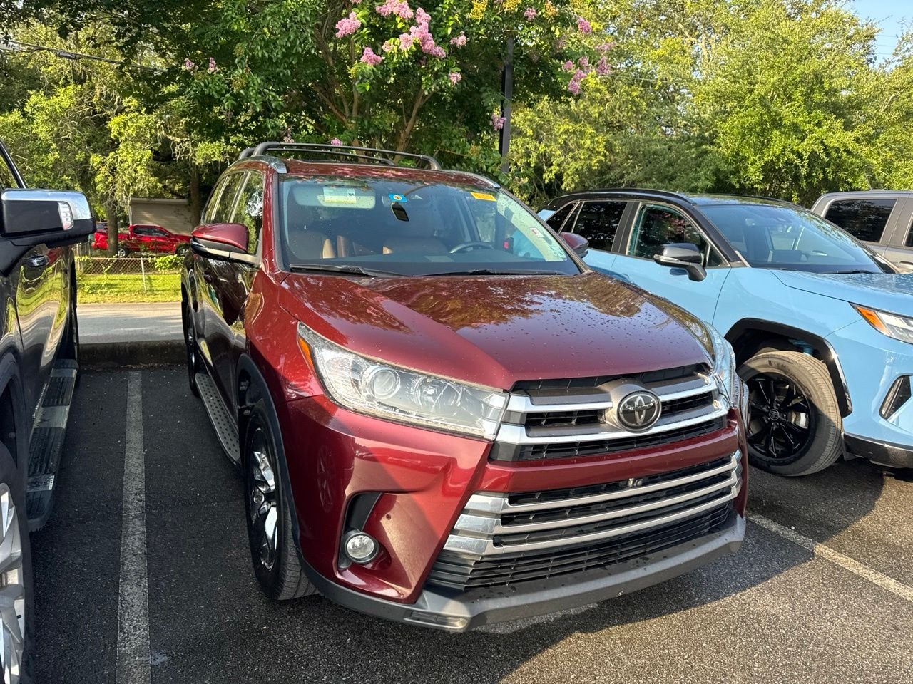 Used 2018 Red Toyota Limited Platinum image 3