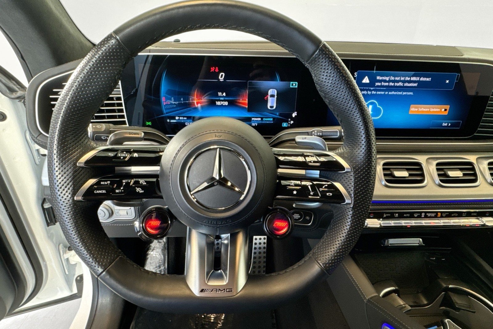 Certified Used 2024 Polar White Mercedes-Benz AMG® GLE 63 S 4MATIC+ Coupe image 11