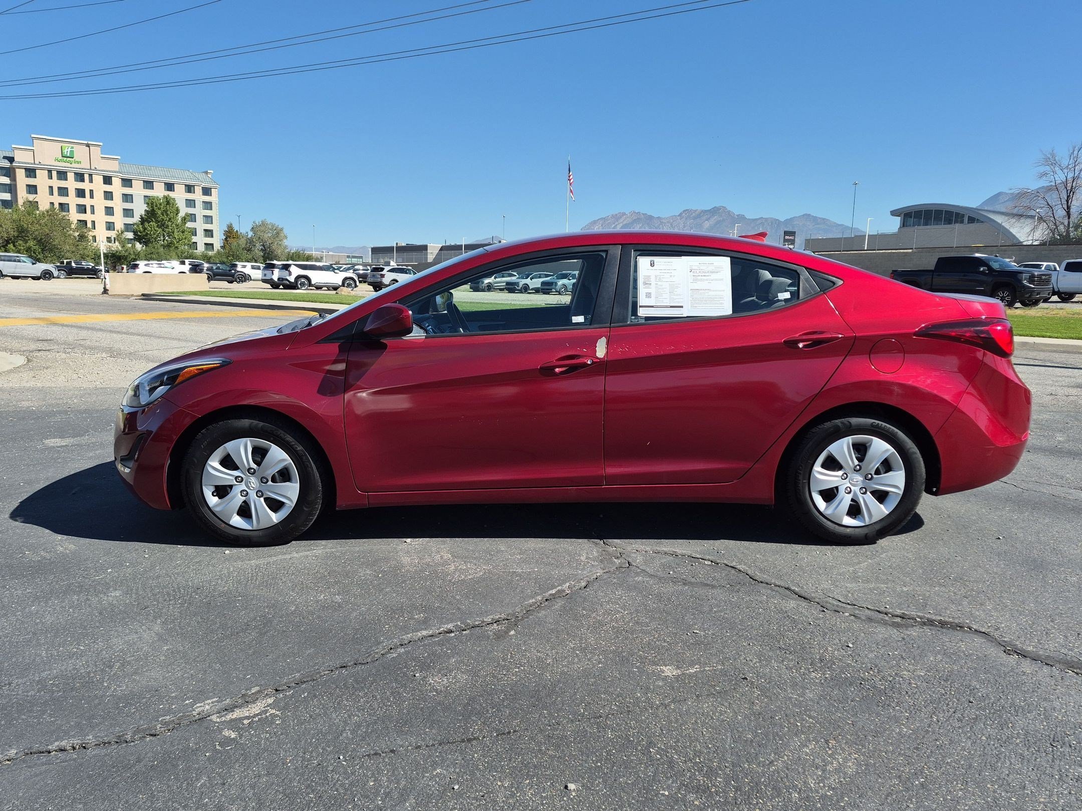 Used 2016 Hyundai Elantra SE with VIN 5NPDH4AE9GH736704 for sale in South Jordan, UT