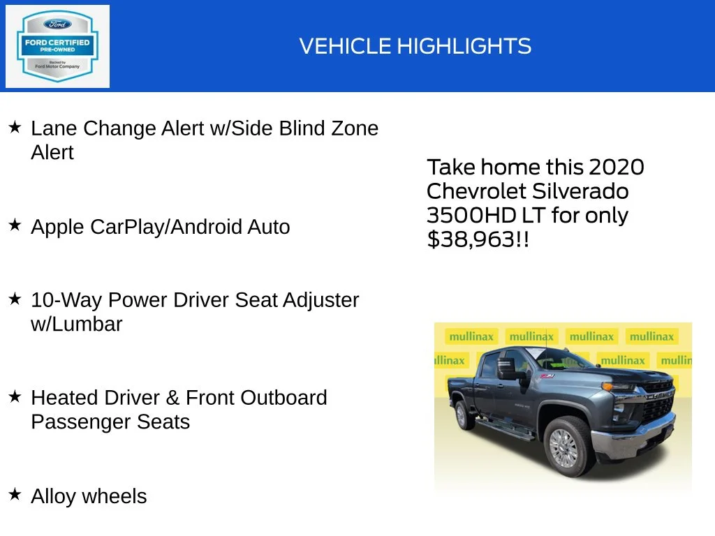 Certified Used 2020 Gray Chevrolet LT image 20