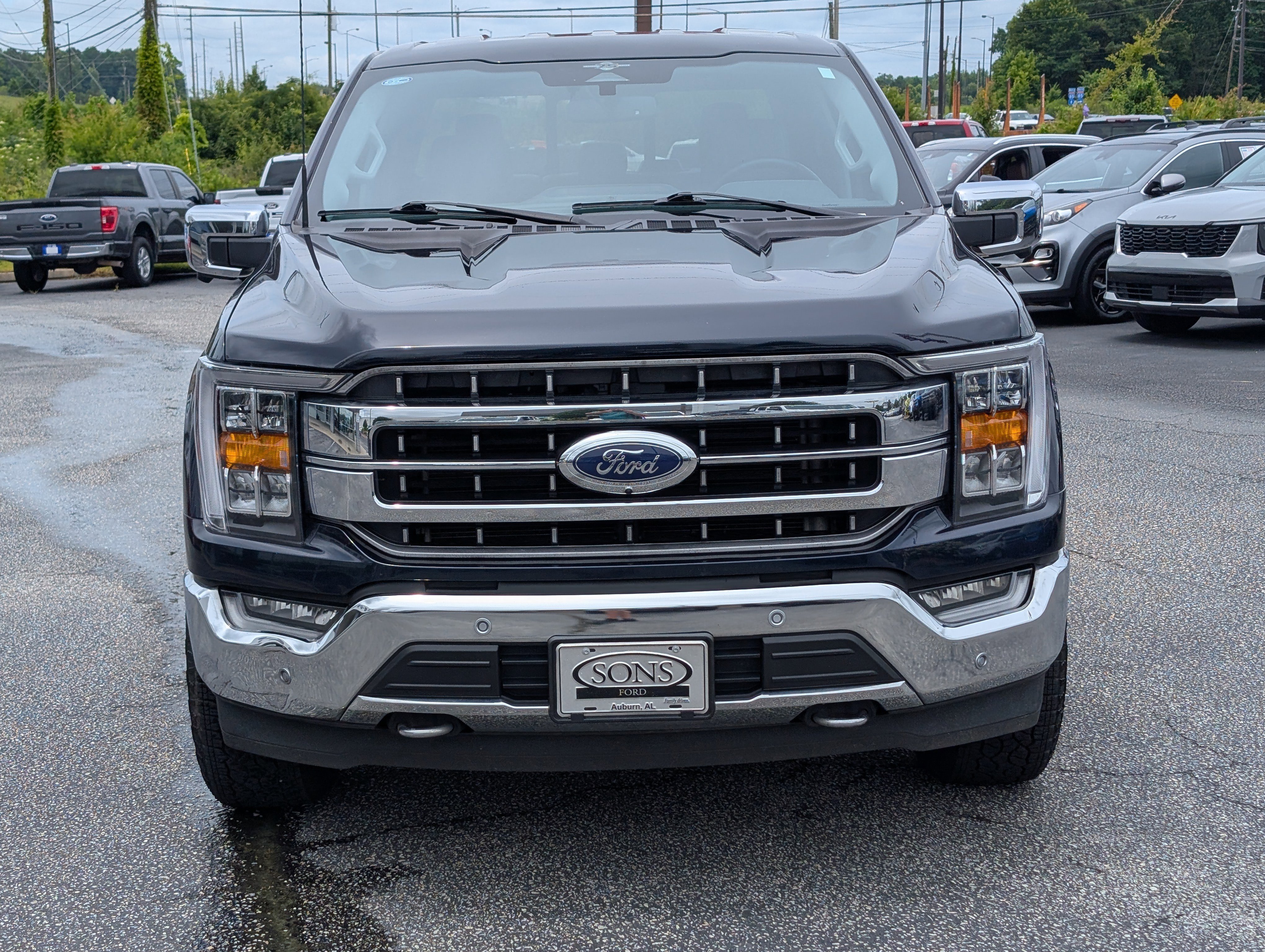 Certified Used 2023 Antimatter Blue Metallic Ford LARIAT image 3