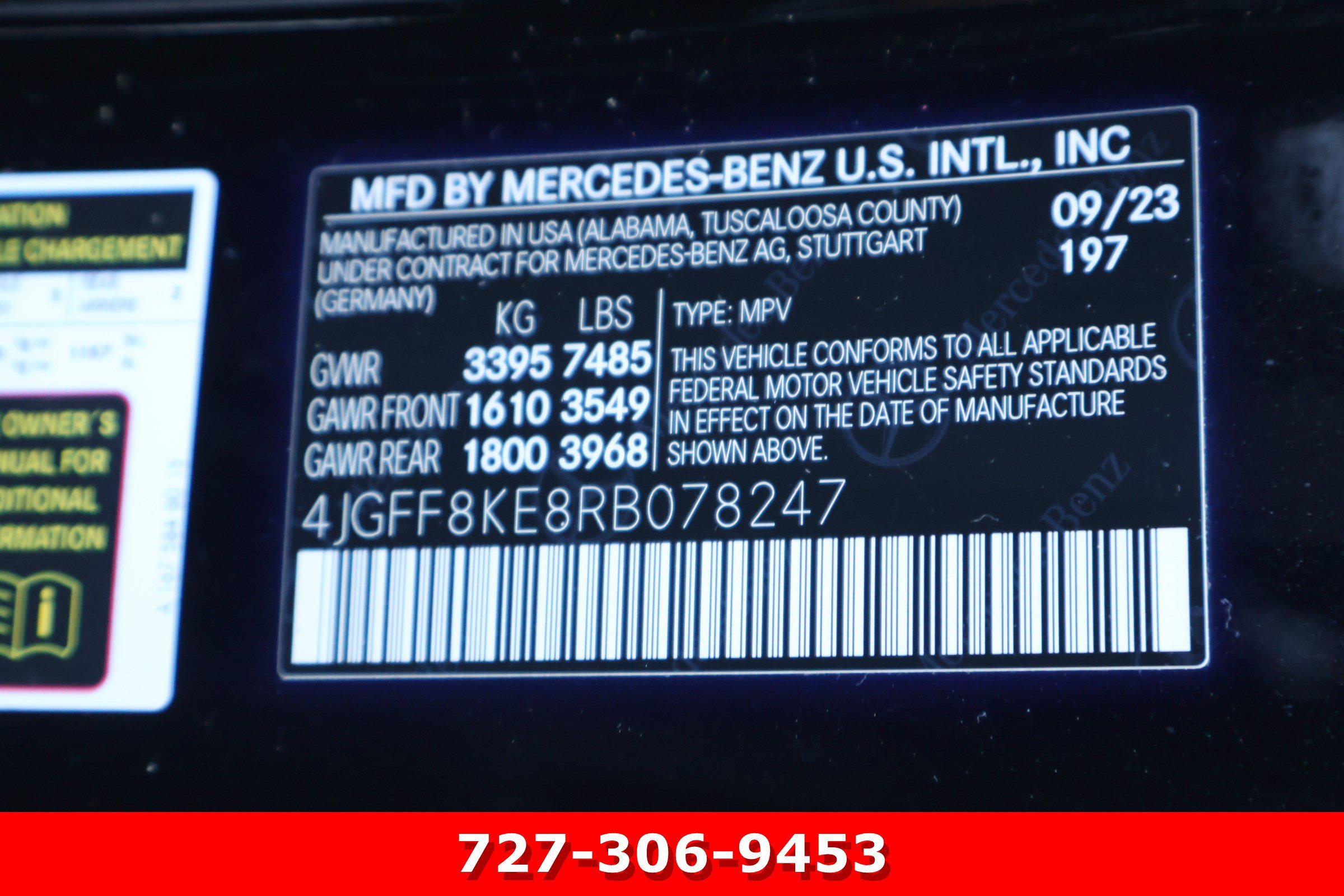 Certified Used 2024 Obsidian Black Metallic Mercedes-Benz AMG® GLS 63 image 36
