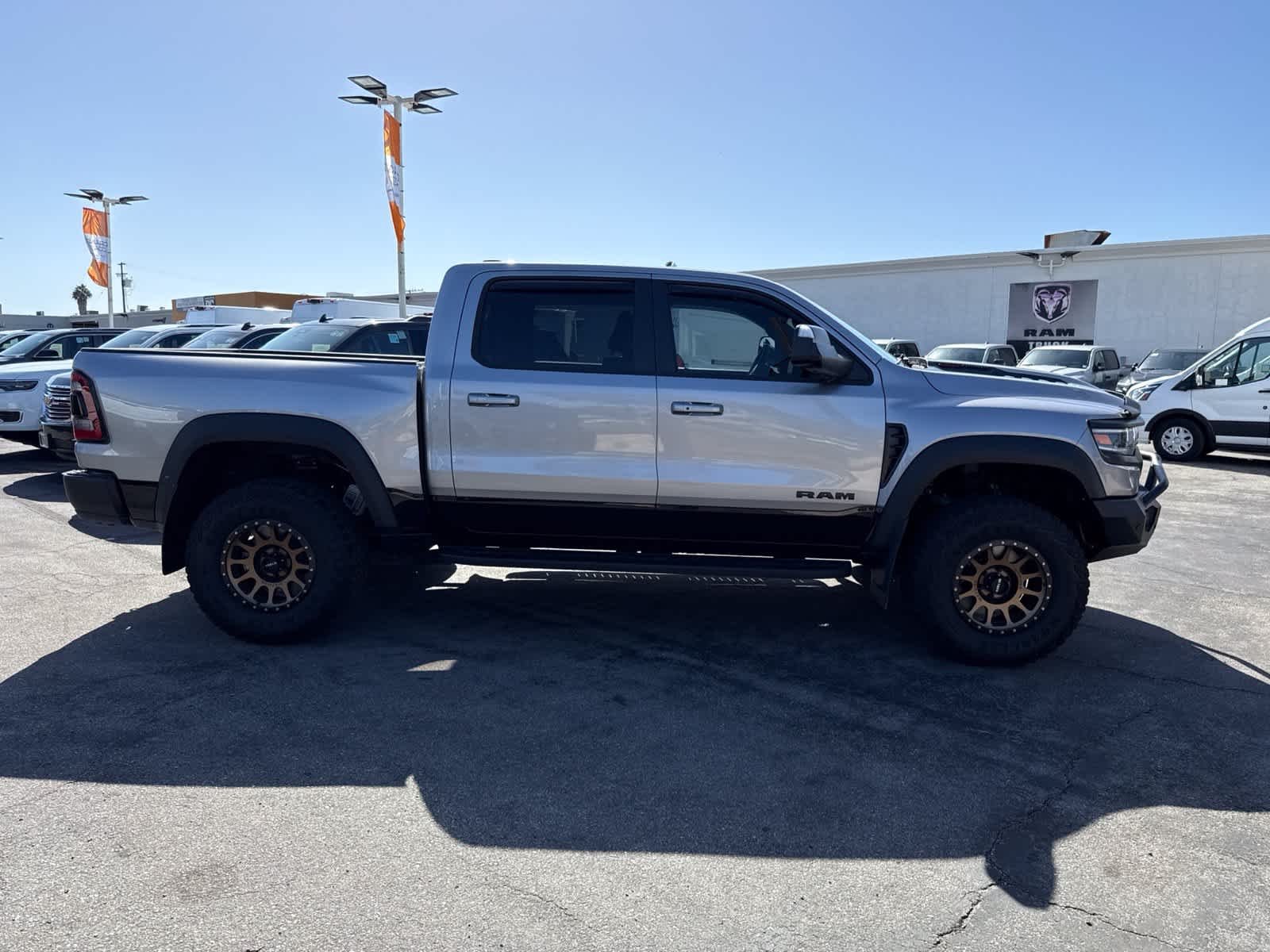 Used 2022 Billet Silver Metallic Clearcoat Ram TRX image 9