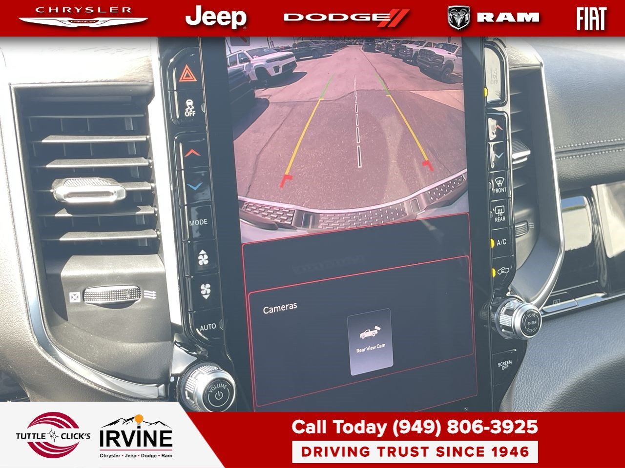 New 2026 Bright White Clear-Coat Exterior Paint RAM Laramie image 25