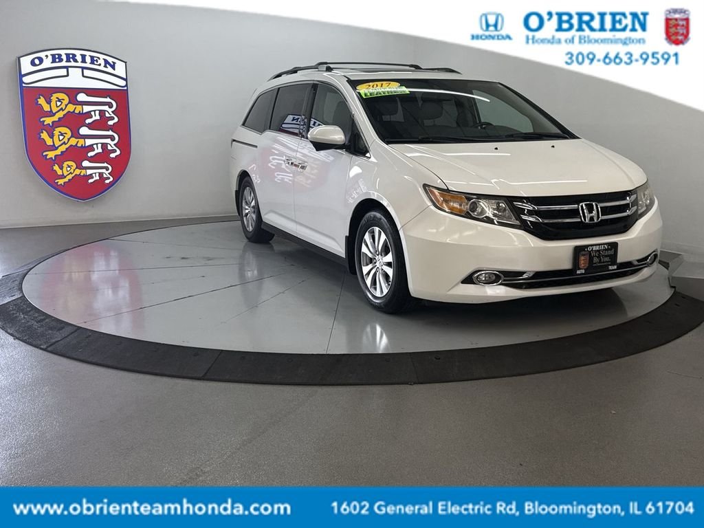 Used 2017 White Diamond Pearl Honda EX-L image 1