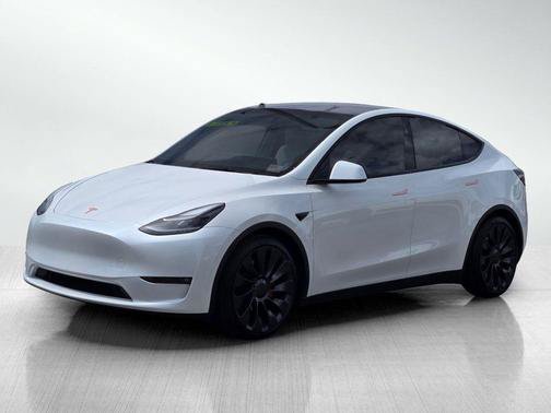 Used 2023 White Tesla Performance image 8