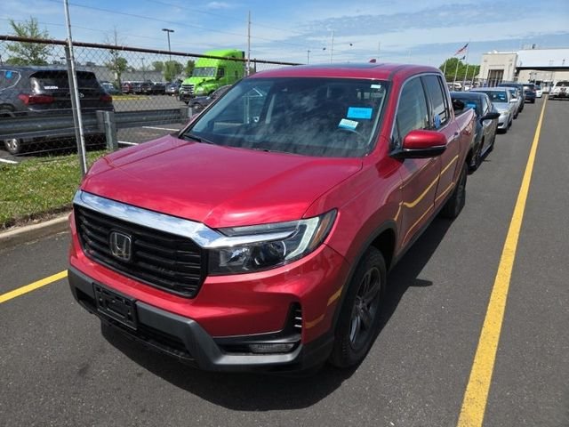Certified Used 2023 Radiant Red Metallic II Honda AWD RTL-E image 2