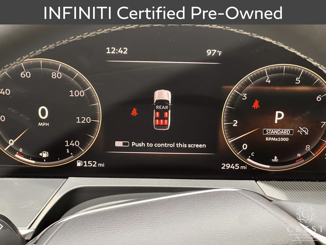 Certified Used 2026 Black Obsidian INFINITI LUXE image 17