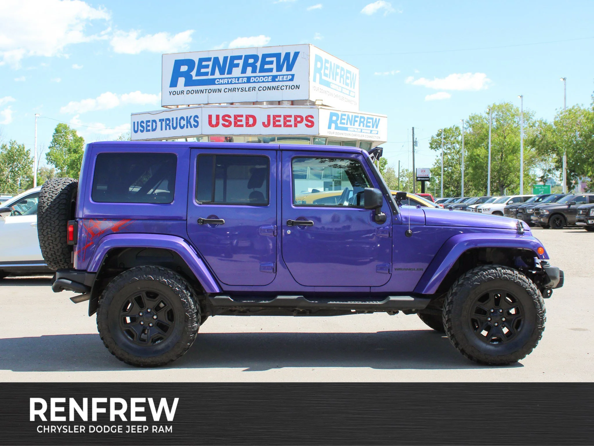 Used 2016 Purple Jeep Backcountry*Low KM