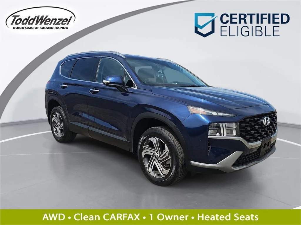 Used 2023 Blue Hyundai SEL image 1