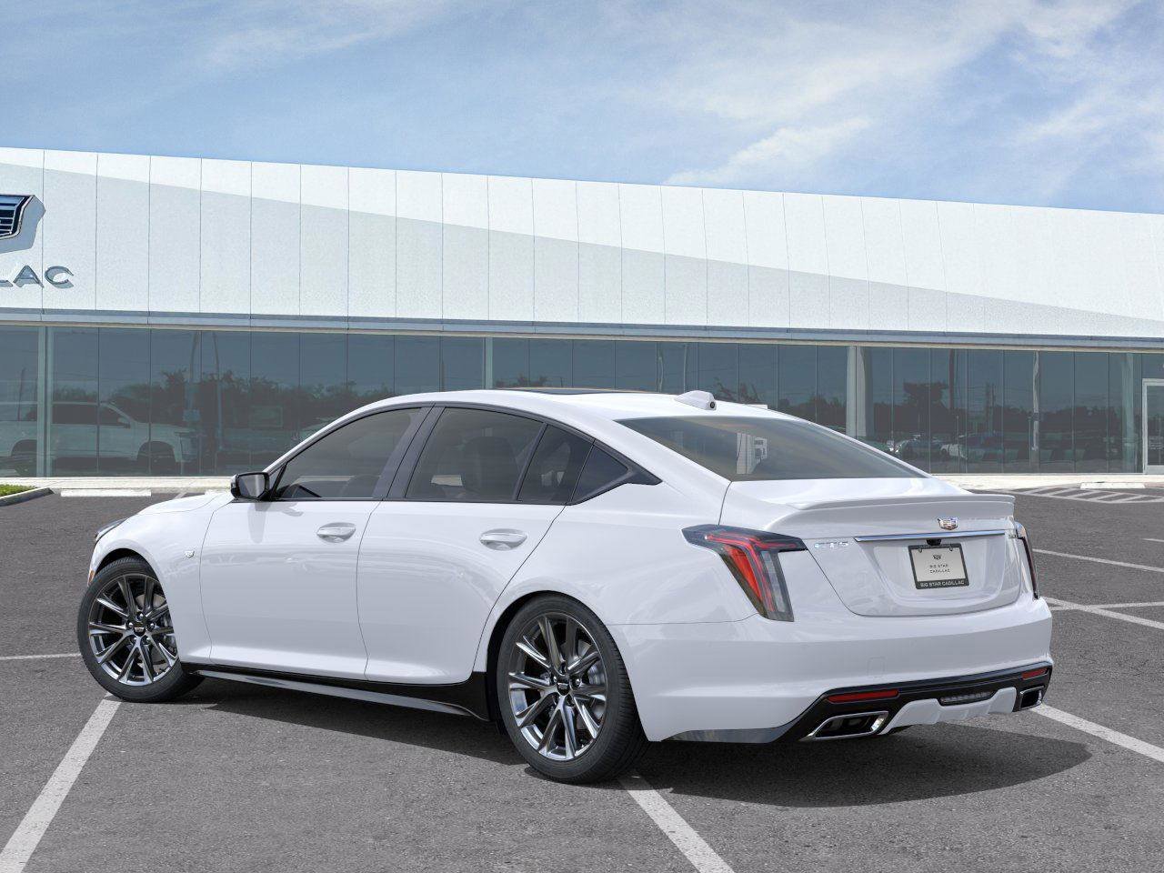 New 2026 Vibrant White Tricoat Cadillac Sport image 3