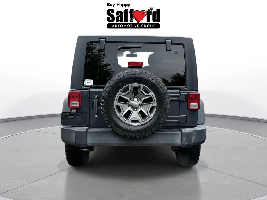 Used 2017 Black Jeep Unlimited Rubicon image 7