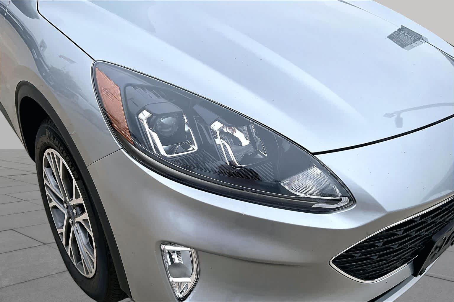 Used 2021 Iconic Silver Metallic Ford SEL image 28