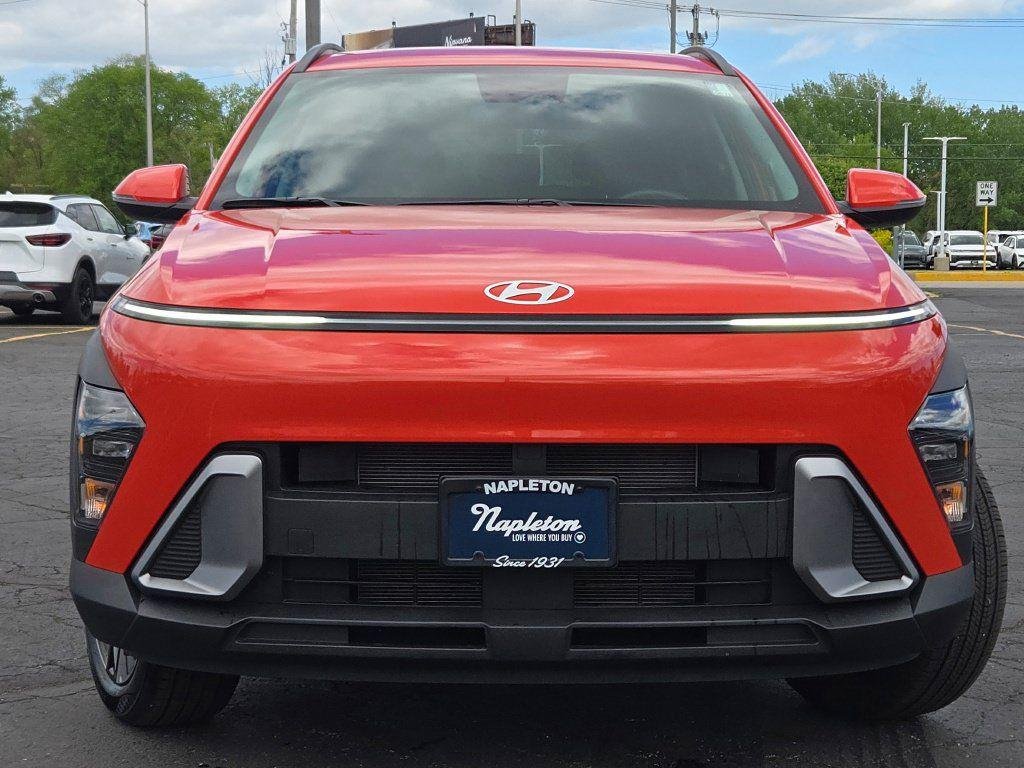 New 2025 Orange Hyundai SEL AWD image 4